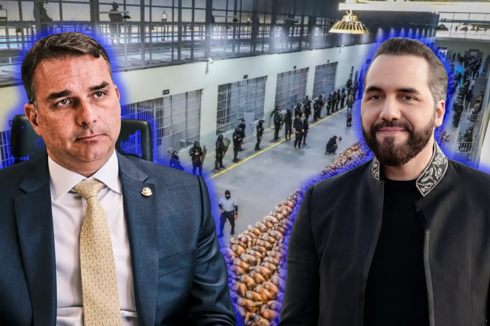“El Salvador es poco”: Flávio Bolsonaro anticipó un plan de seguridad más duro que el de Bukele