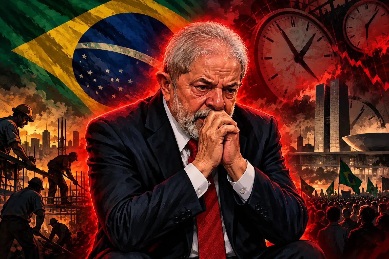 Manotazo de ahogado de Lula: a 10 días de las elecciones bajó la jornada laboral de 44 a 40 horas semanales