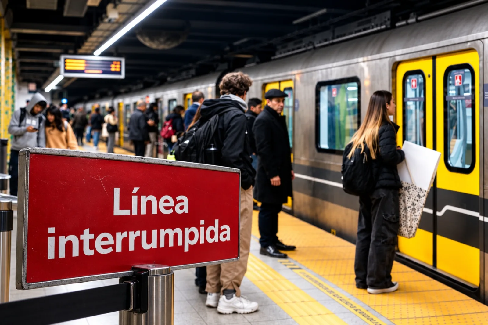 El enojo de un pasajero tras el paro de subte: "Ojalá los reemplacen por robots y los echen a la mierda"