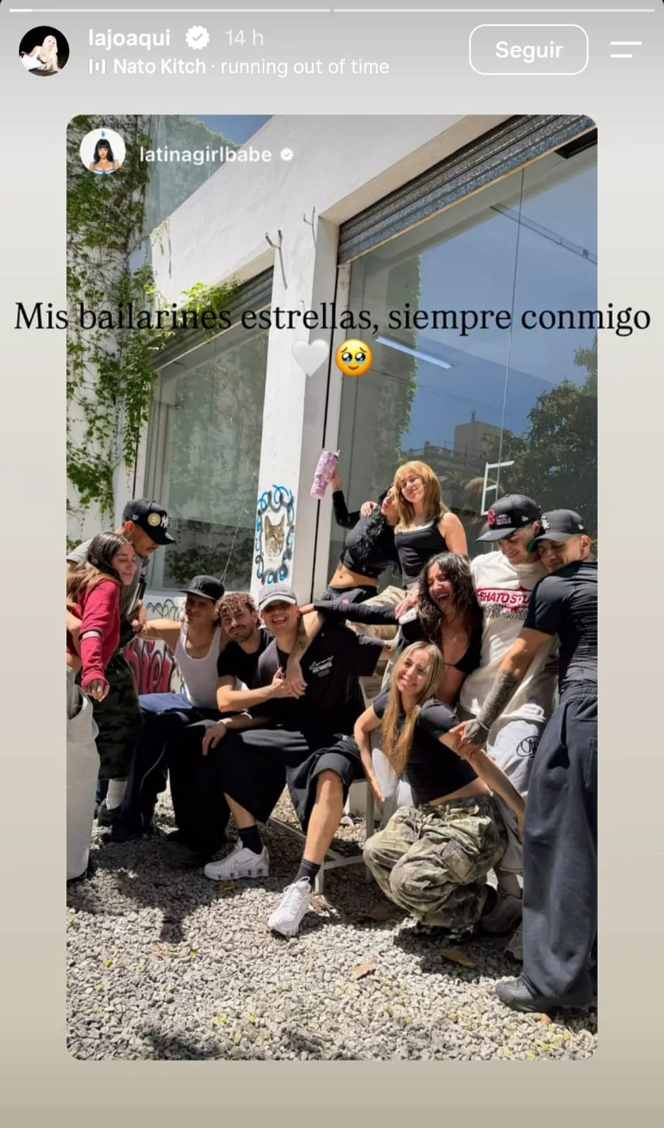 La publicación de La Joqui en redes 