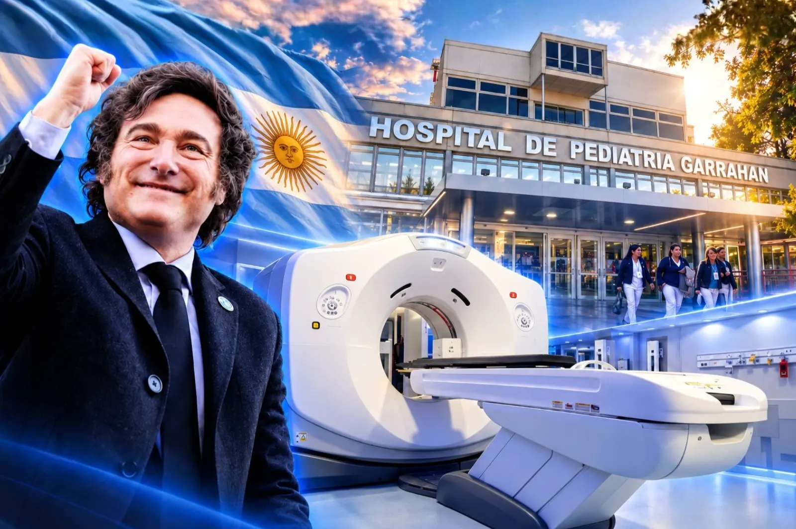 El Garrahan puso en funcionamiento un moderno tomosimulador comprado por Milei para tratar el cáncer