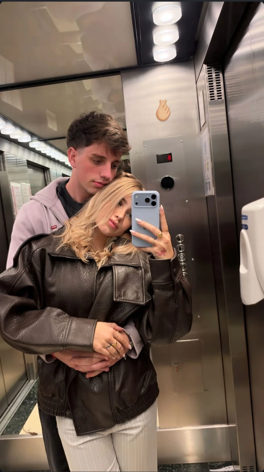 La foto con la que Coty blanqueó su relación con Luciano