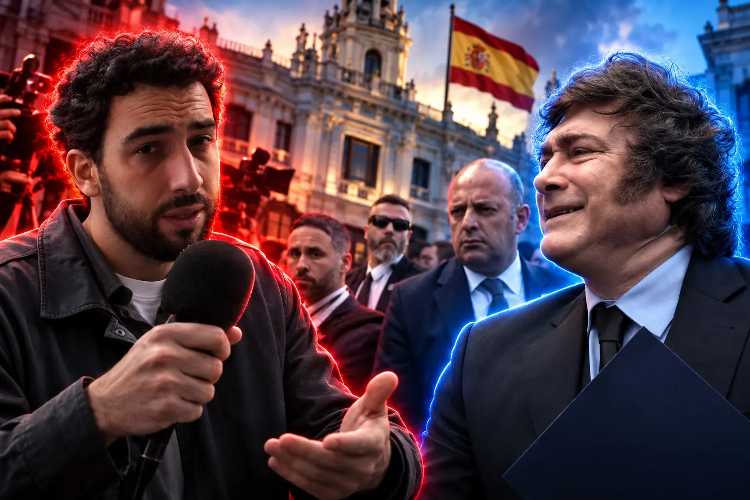 Milei destruyó a un periodista de izquierda en Madrid: “Amo tu corazón, pero no puedo respetar tu cerebro”