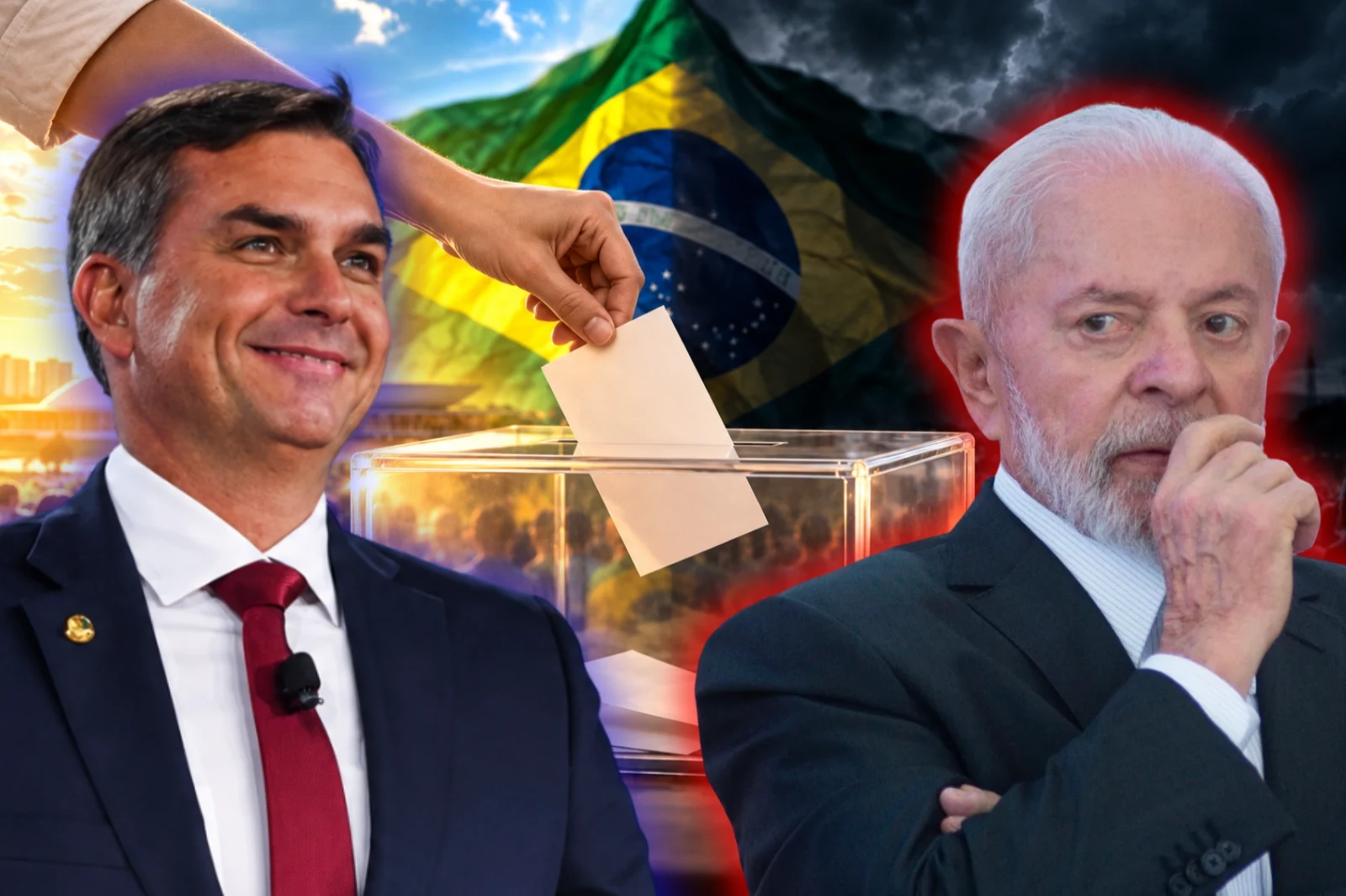EN VIVO: Los resultados del balotaje entre Flávio Bolsonaro y el dictador Lula da Silva