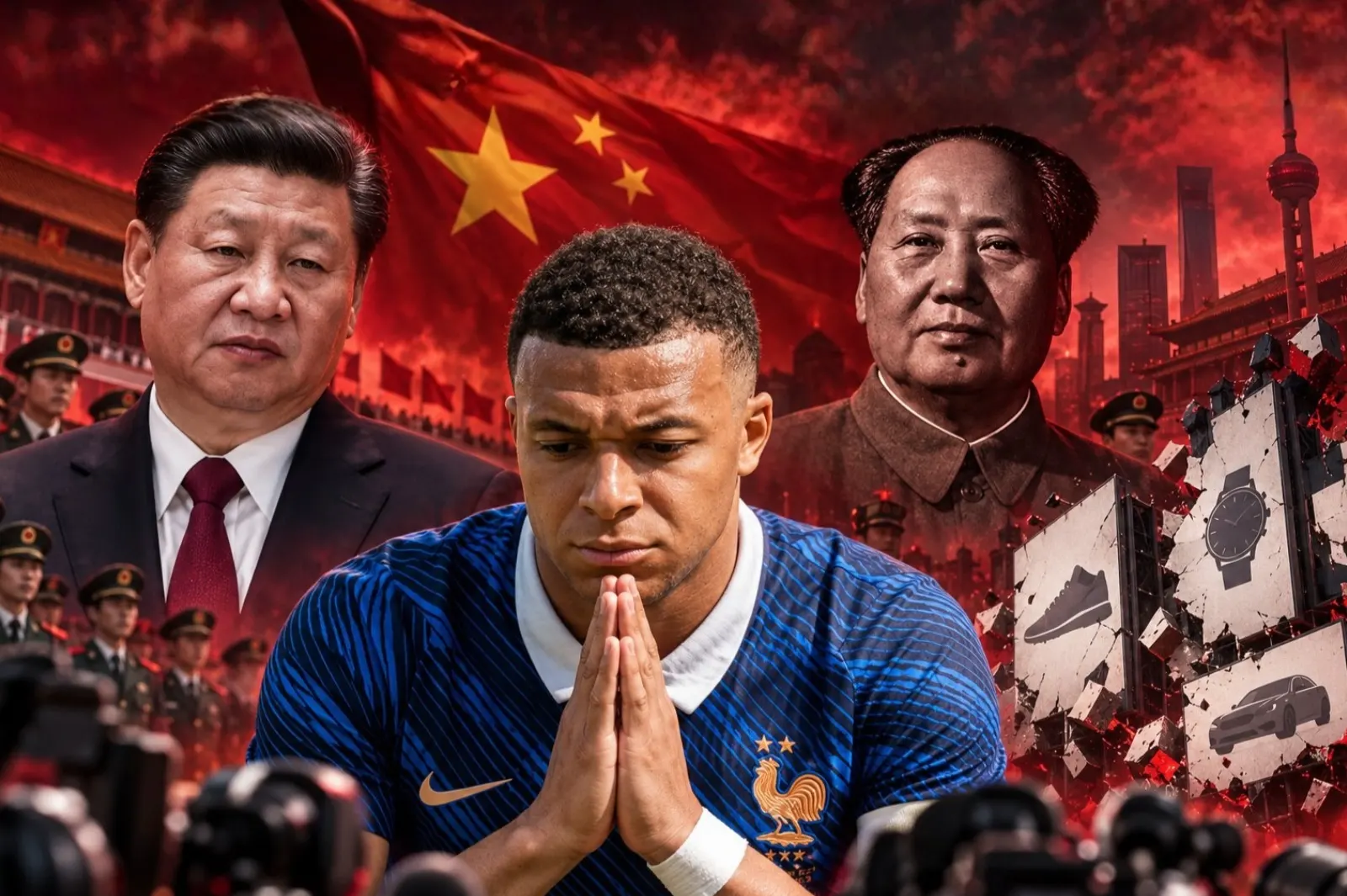 China castigó a Mbappé por llamar dictador a Mao y lo obligó a pedir disculpas tras perder sponsors