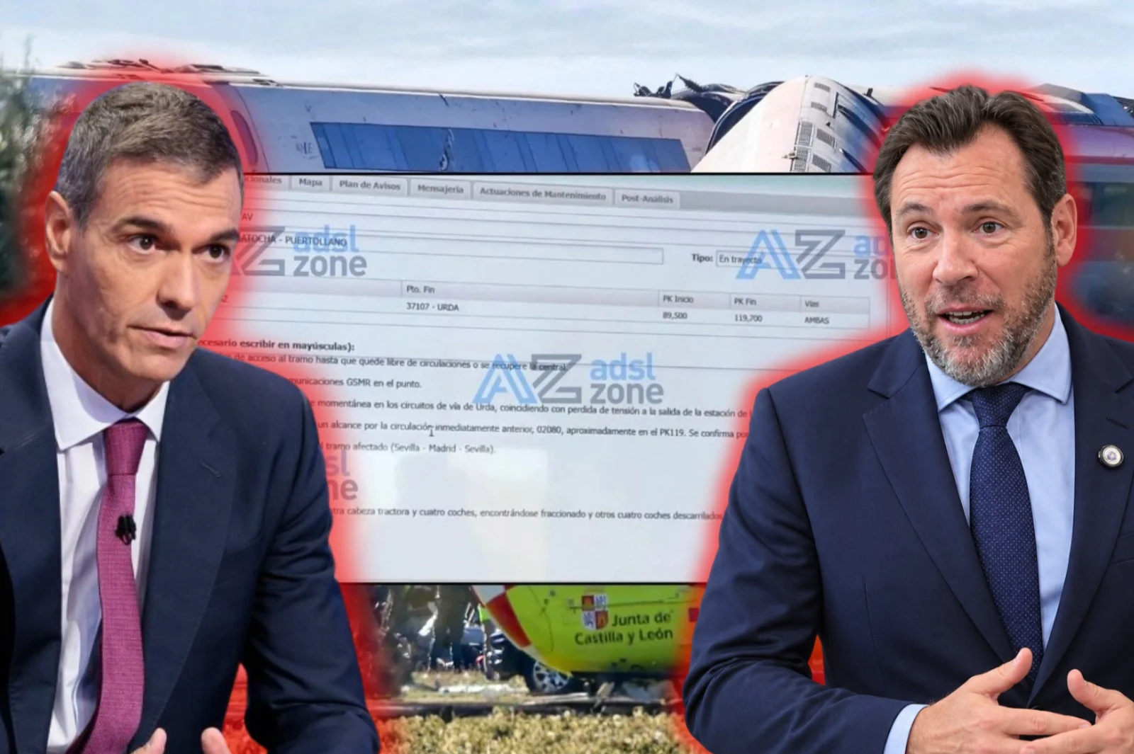 Escándalo en España: falló la señalización antes del choque mortal y Sánchez y Puente deberán dar explicaciones