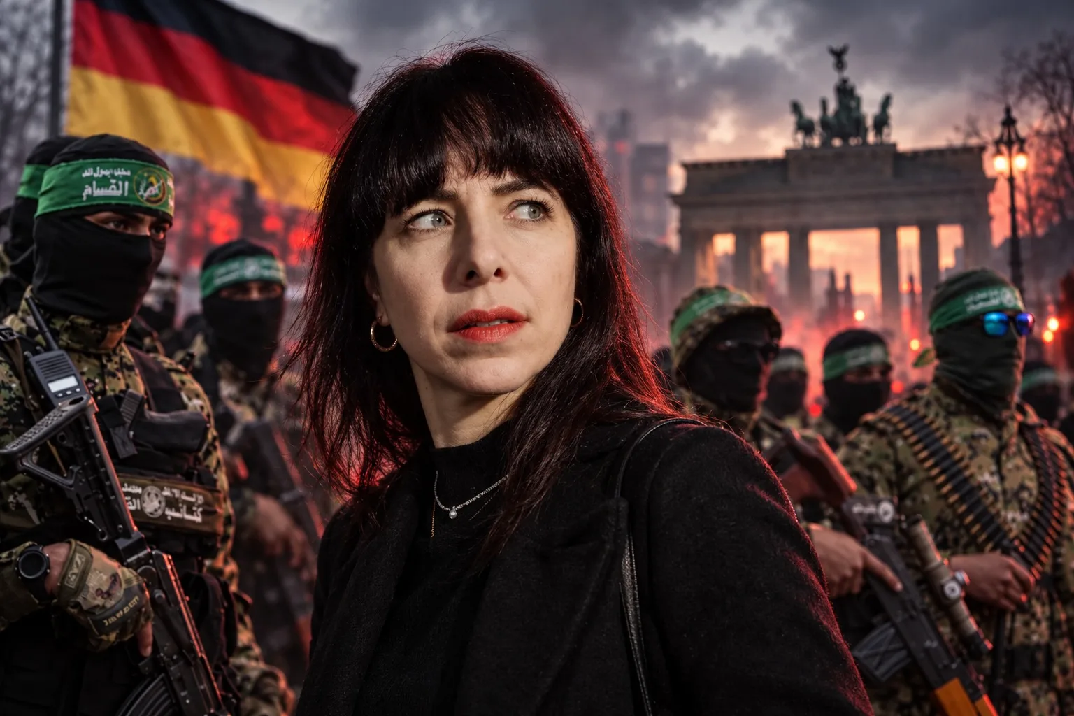 La candidata de la izquierda en Berlín admitió que su partido está infiltrado por Hamás y teme por su vida