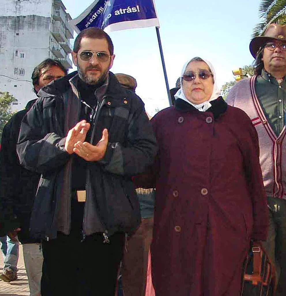 Sergio Shocklender y Hebe de Bonafini