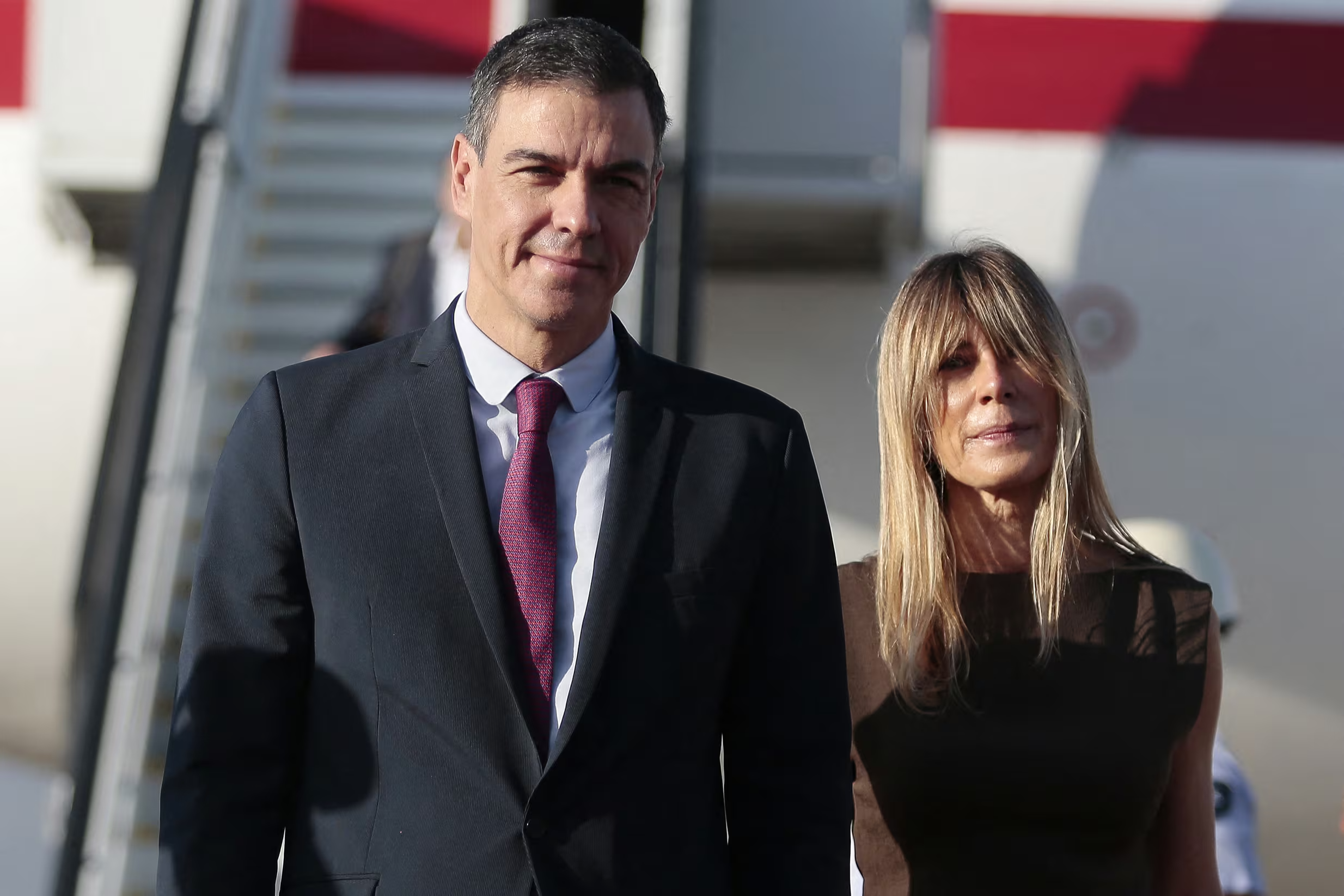 Pedro Sánchez y Begoña Gómez.