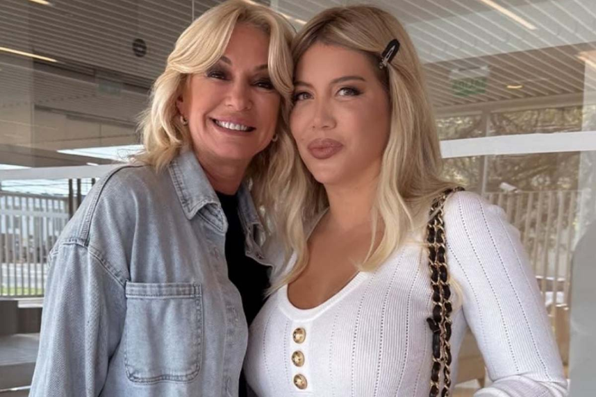Yanina Latorre y Wanda Nara