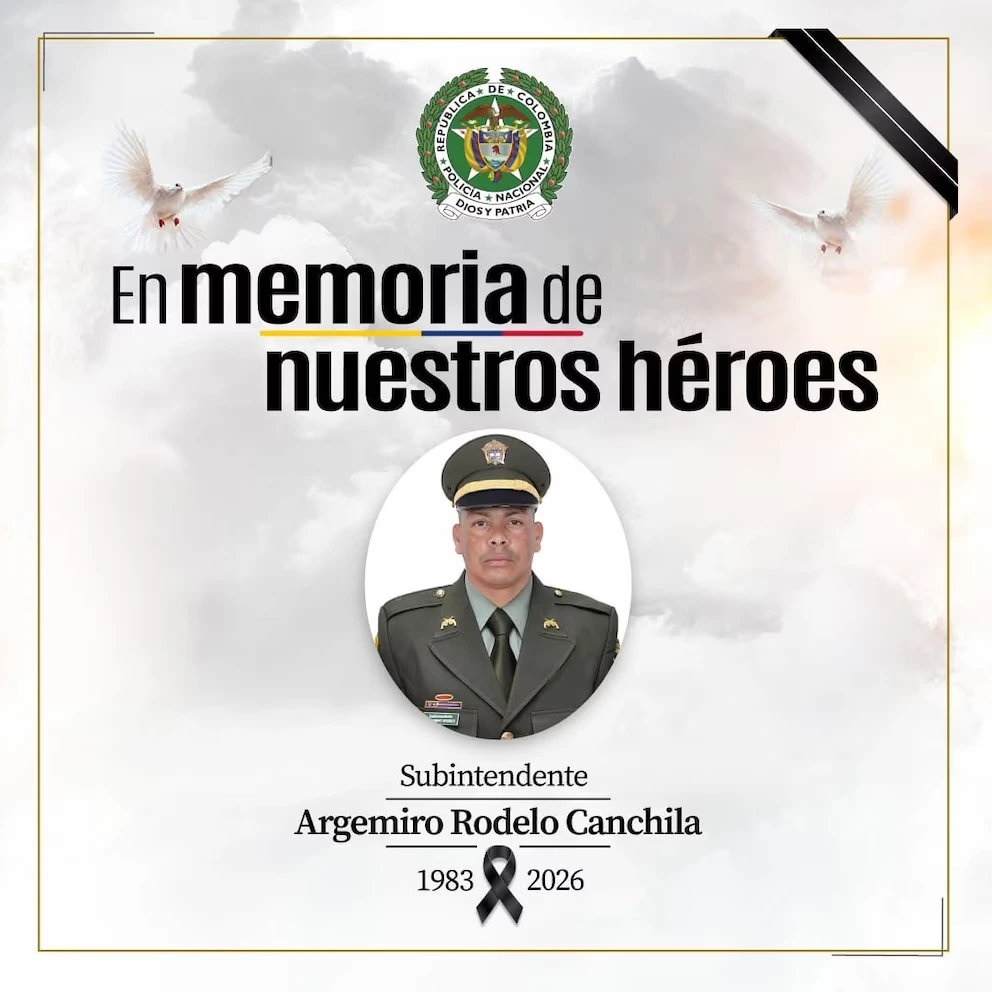 El subteniente victima del ataque de drones.