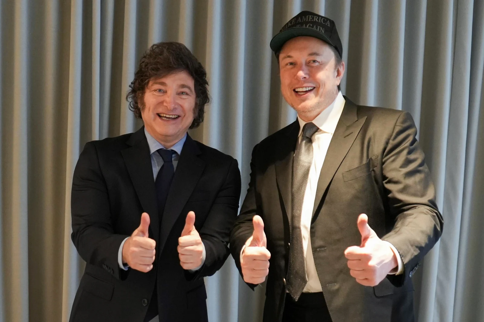 President Javier Milei and Elon Musk