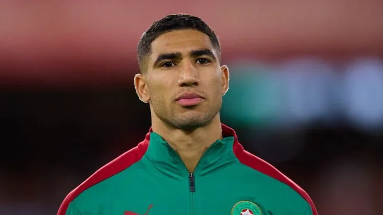 El futbolista marroquí Achraf Hakimi