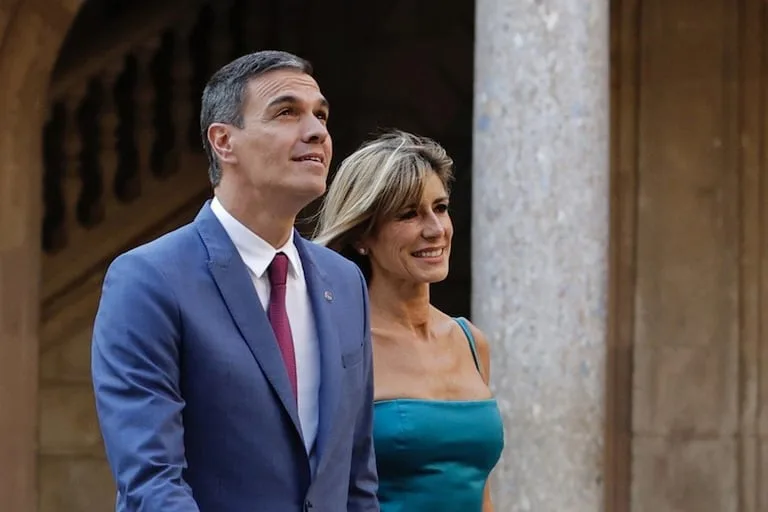 Pedro Sánchez y Begoña Gómez.