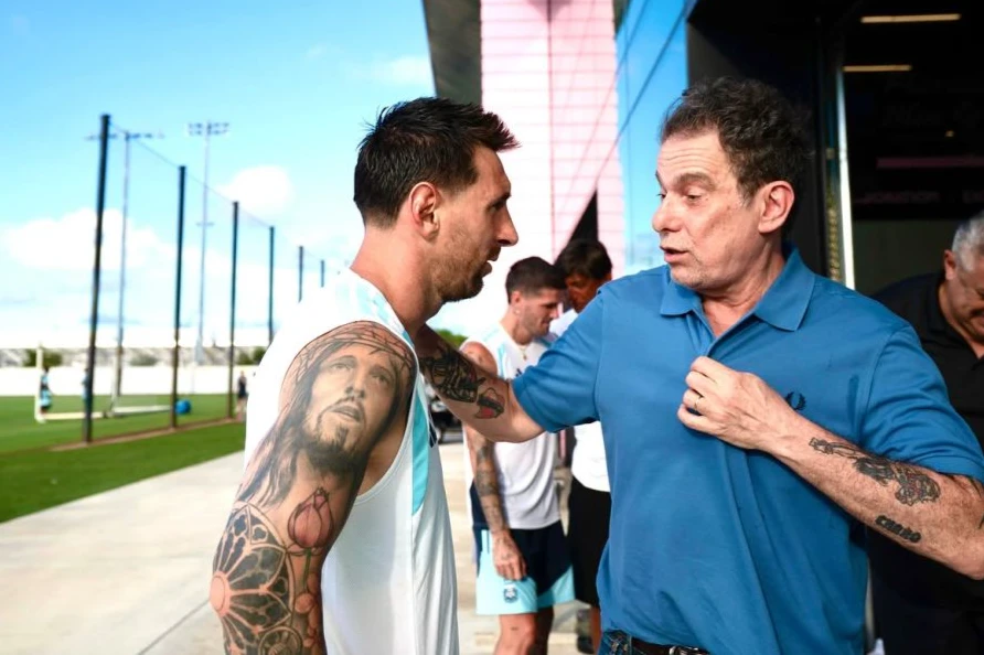 Mundial 2026: Andrés Calamaro sorprendió a la Selección Argentina con su visita en Miami