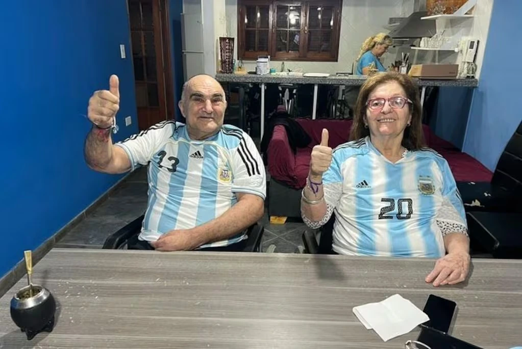 Eulalia vivía con su esposo Ángel en Pujato