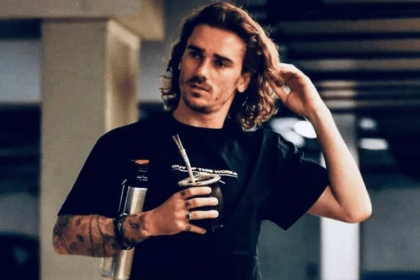 Antoine Griezmann es uno de los jugadores extranjeros más conocidos por su afición al mate