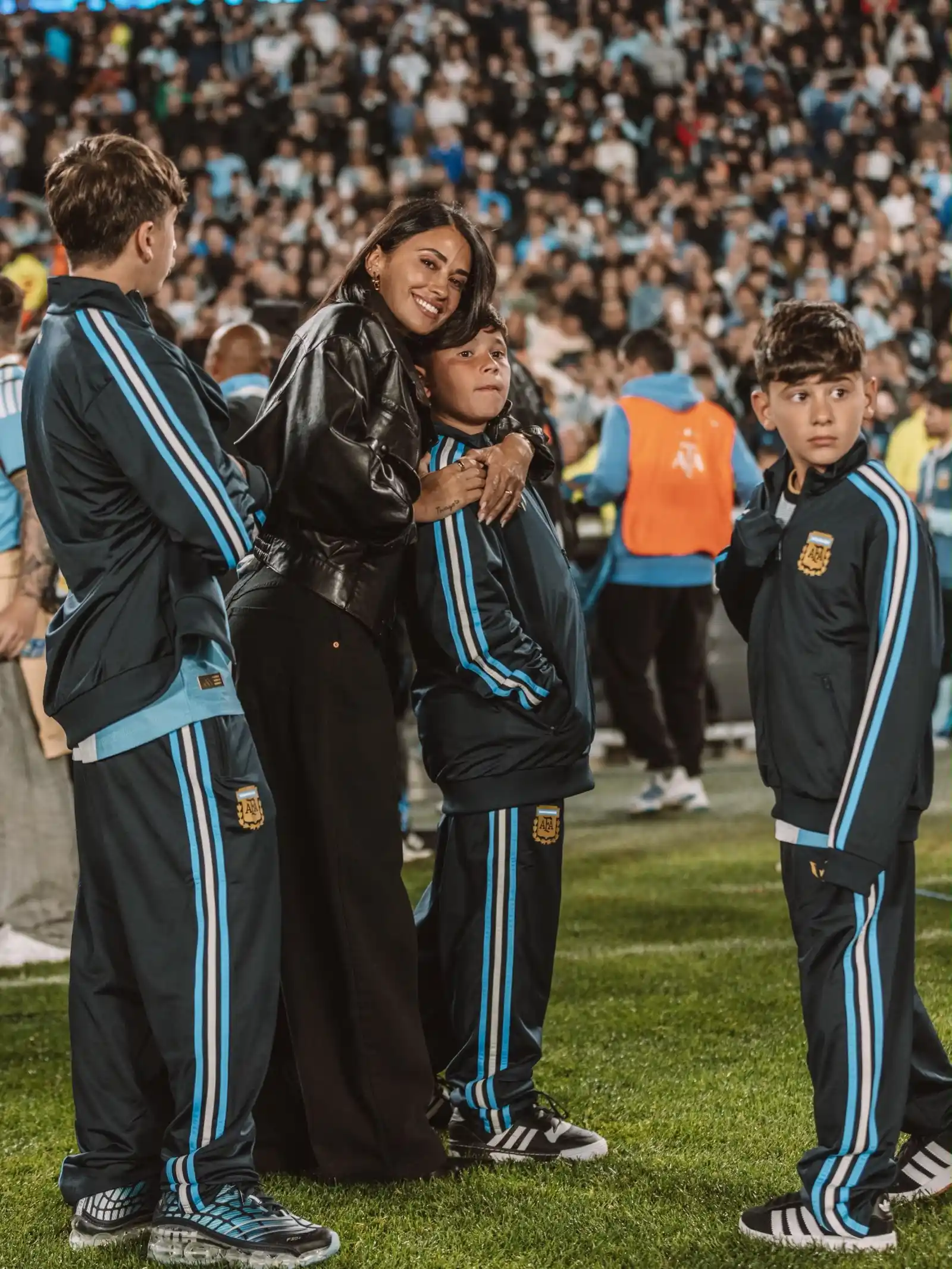 Antonela mostró los mejores momentos junto a sus hijos