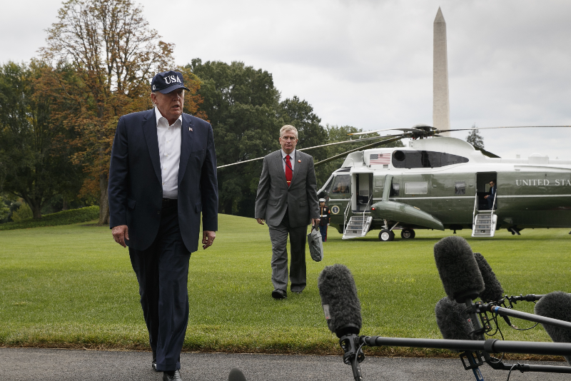 Trump called an unusual cabinet meeting at Camp David following the attacks against Iran.