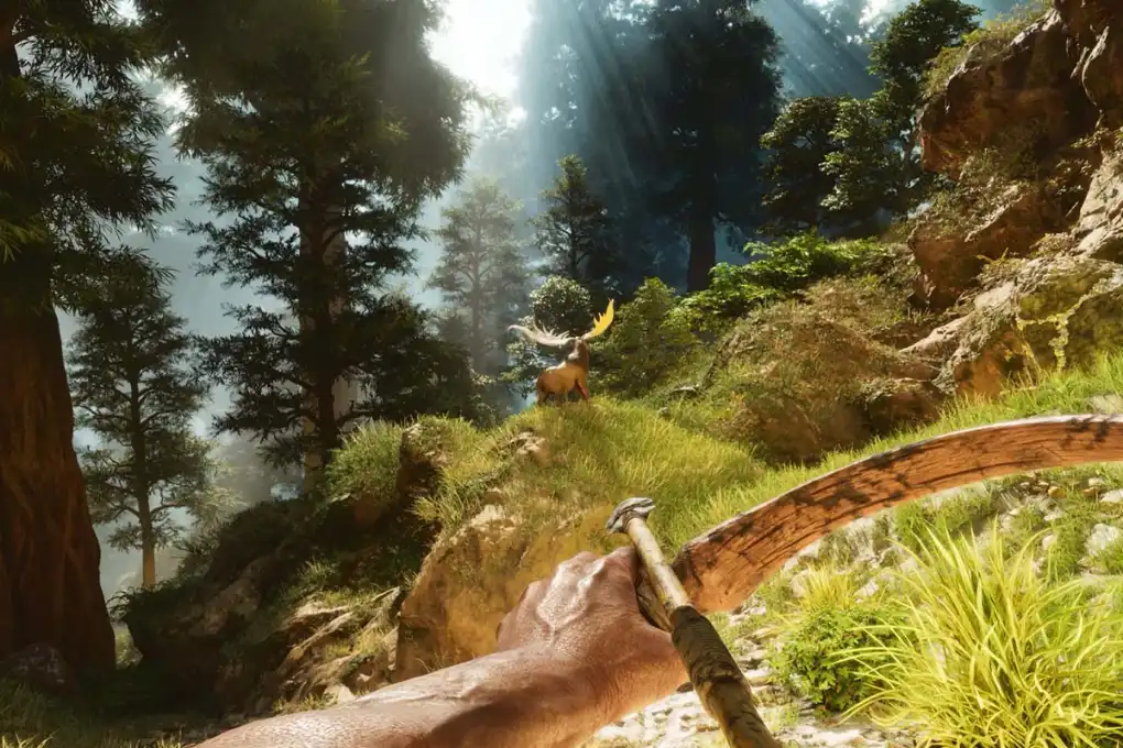 ARK: Survival Ascended, a survival game with dinosaurs