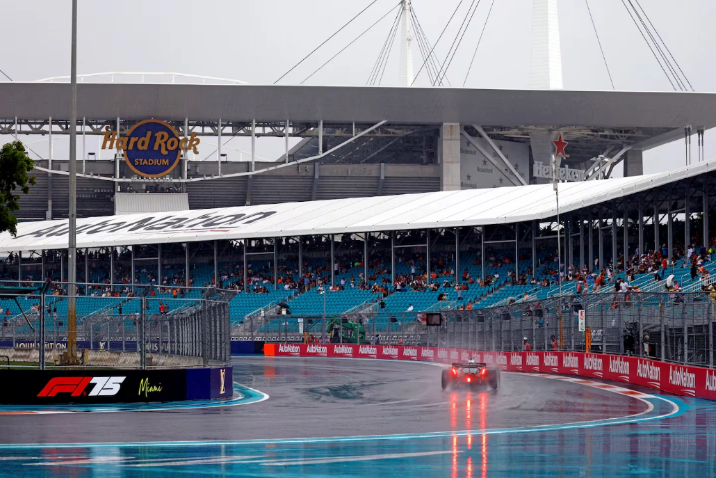 Atento Colapinto: el riesgo de tormentas eléctricas amenaza al Gran Premio de Miami