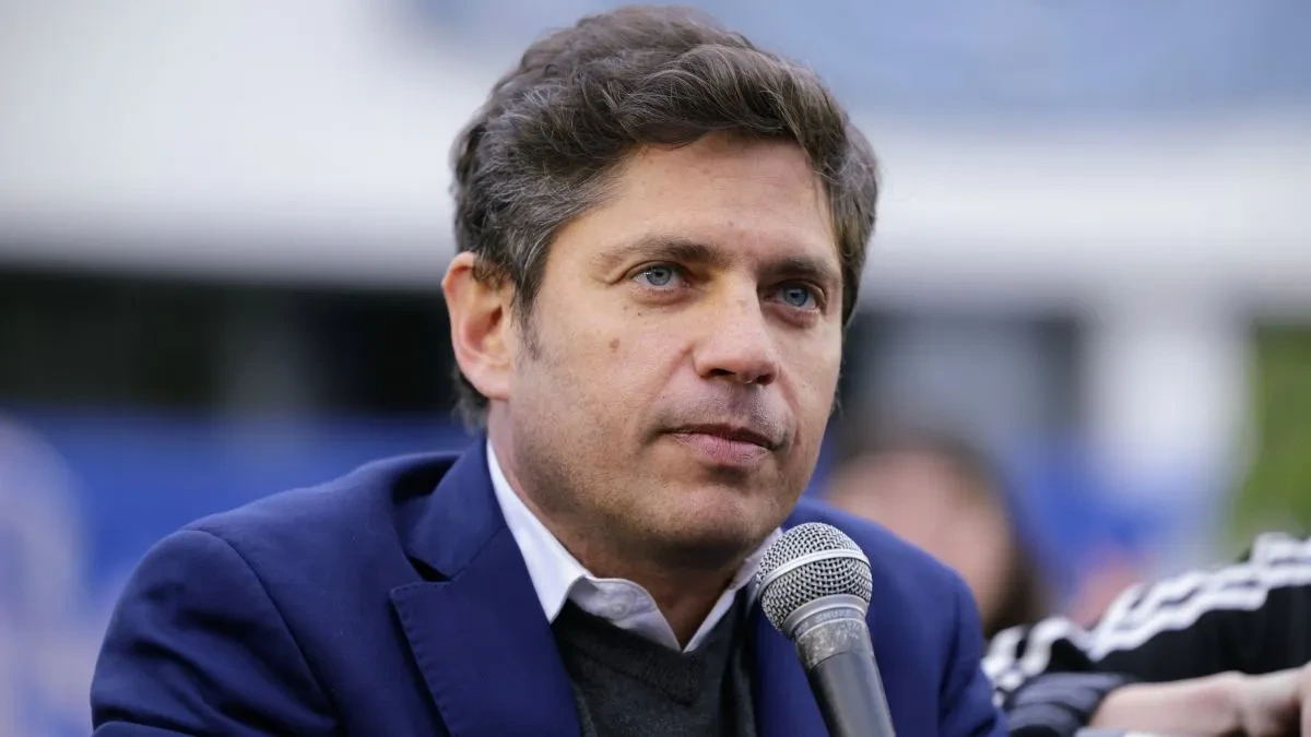 Axel Kicillof habría manifestado sus intenciones presidenciales.