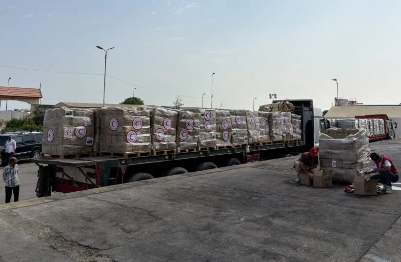 La ayuda humanitaria que entra en Gaza