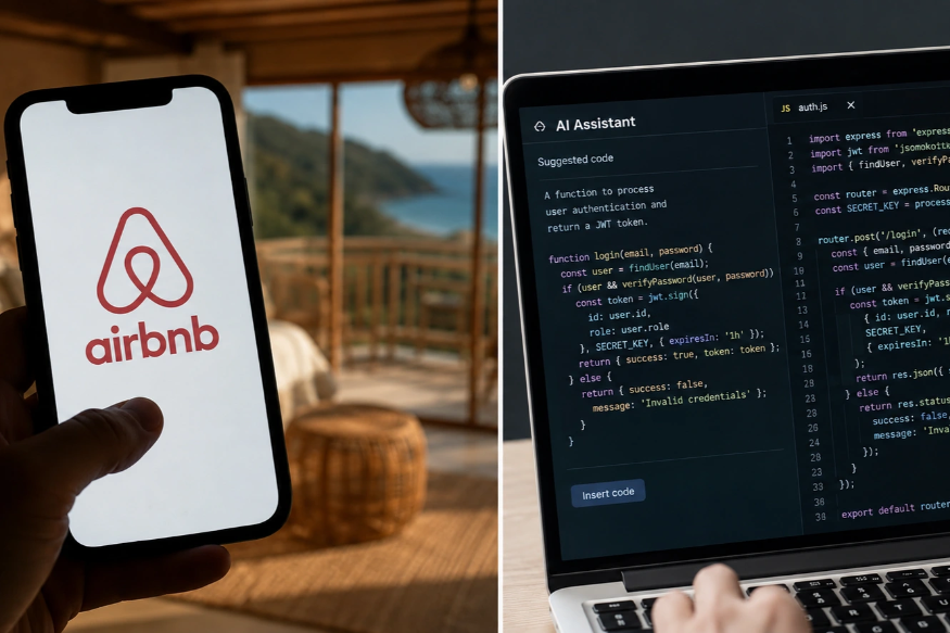 Airbnb revela que la Inteligencia Artificial escribe el 60% de su código nuevo