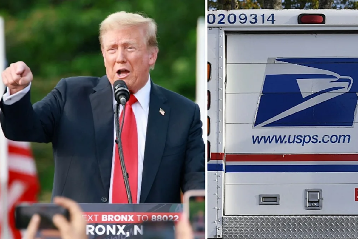 The Postal Service confirmed that it will not deliver ballots by mail to states that do not comply with Trump's decree