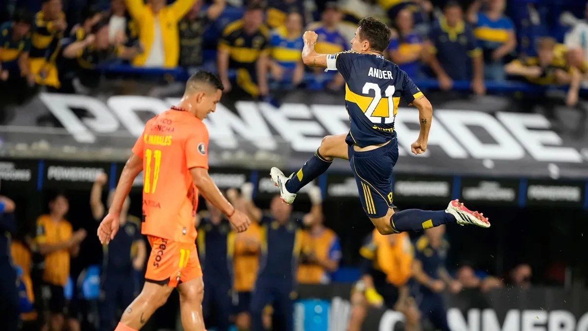 Boca viene de golear 3-0 a Barcelona de Guayaquil