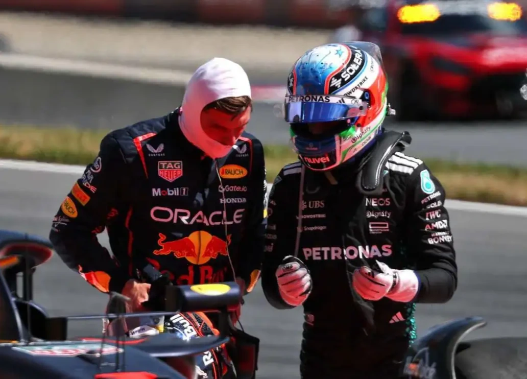Por una situación similar a la de Colapinto, Verstappen no se enojó con Antonelli en el GP de Austria 2025