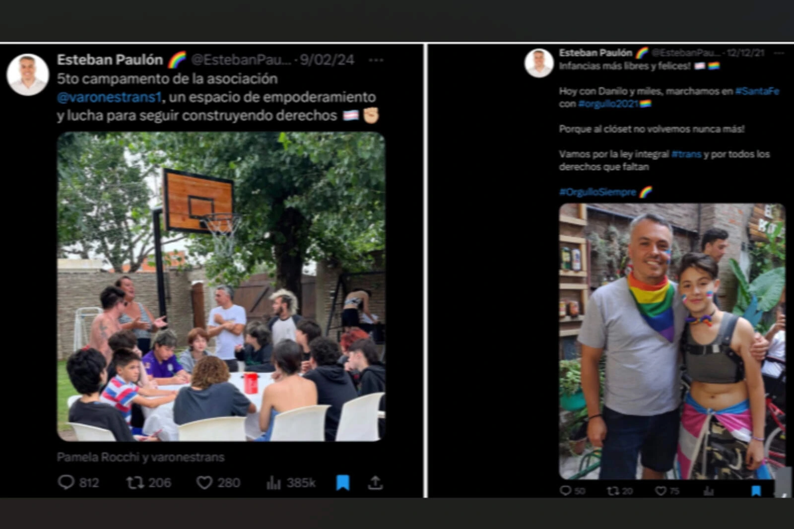 Las publicaciones de Paulón.