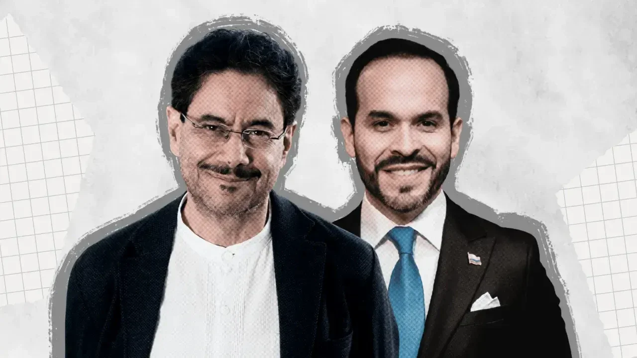 Abelardo de la Espriella e Iván Cepeda.