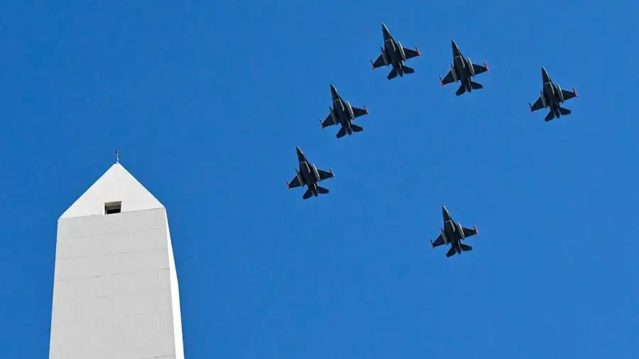 Aviones F16.