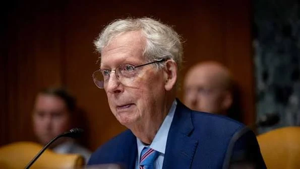 McConnell fue reelegido en 2020 y termina su mandato en unos meses. 