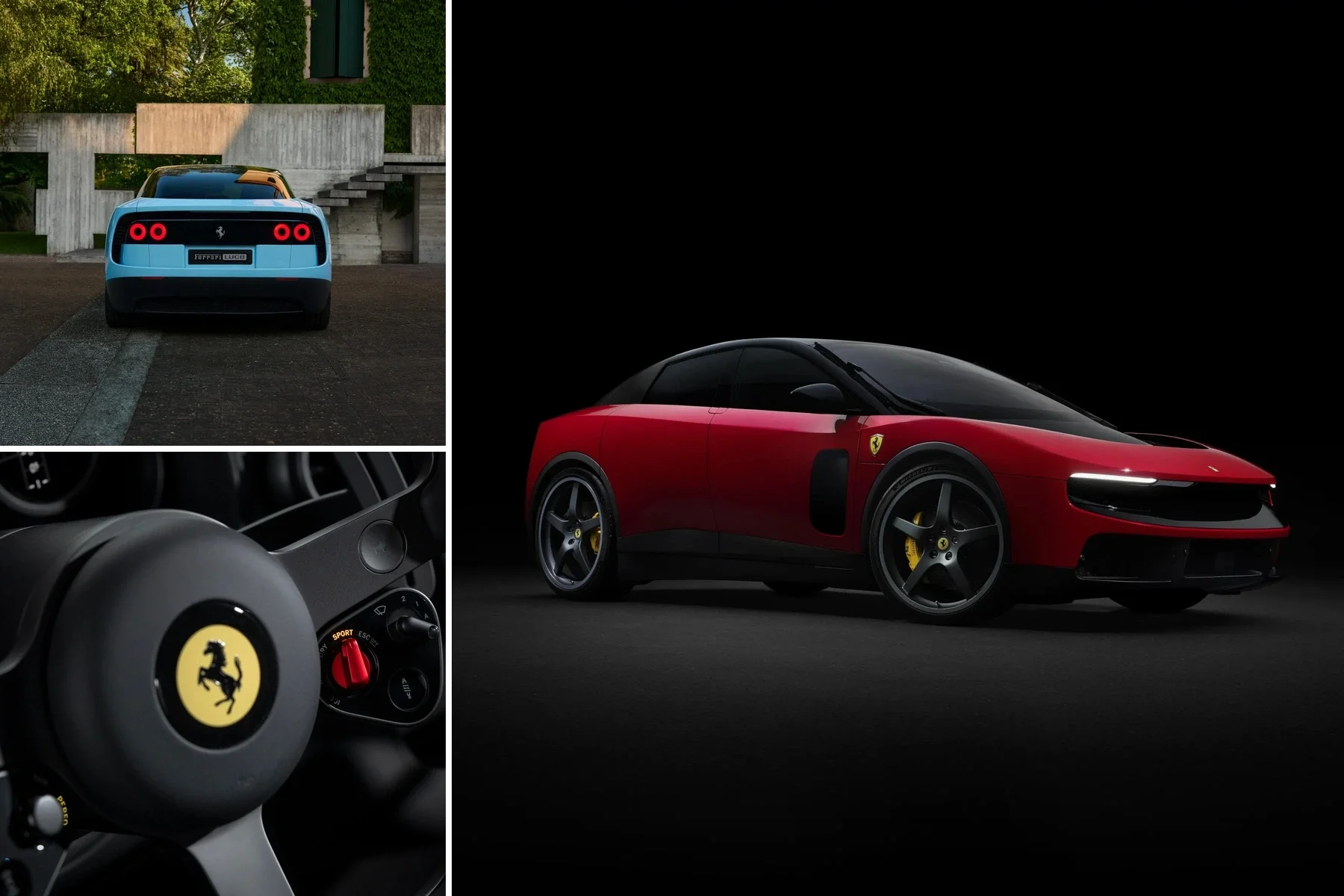 El Ferrari Luce de Jony Ive: un eléctrico que no parece Ferrari