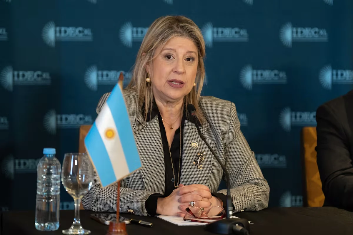 La ministra Alejandra Monteoliva.