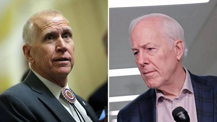 Trump ended the political careers of Cornyn and Tillis and now they intend to block his legislative agenda