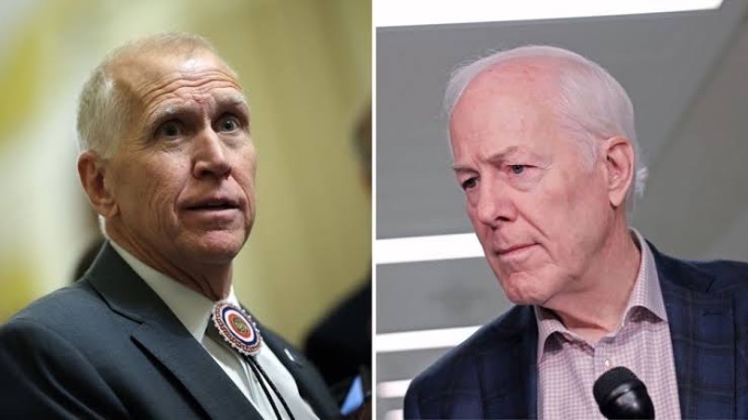 Tillis y Cornyn. 