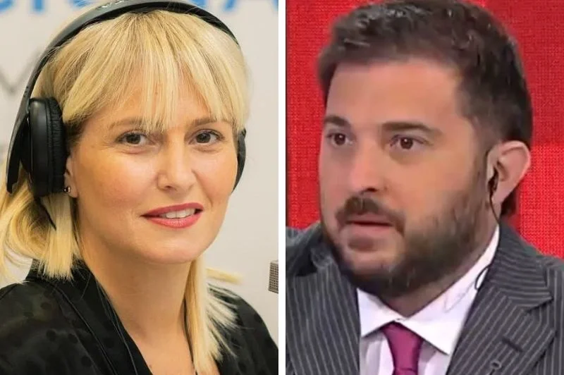 El tenso cruce entre Romina Manguel y Diego Brancatelli en los Martín Fierro: "Pedazo de s..."