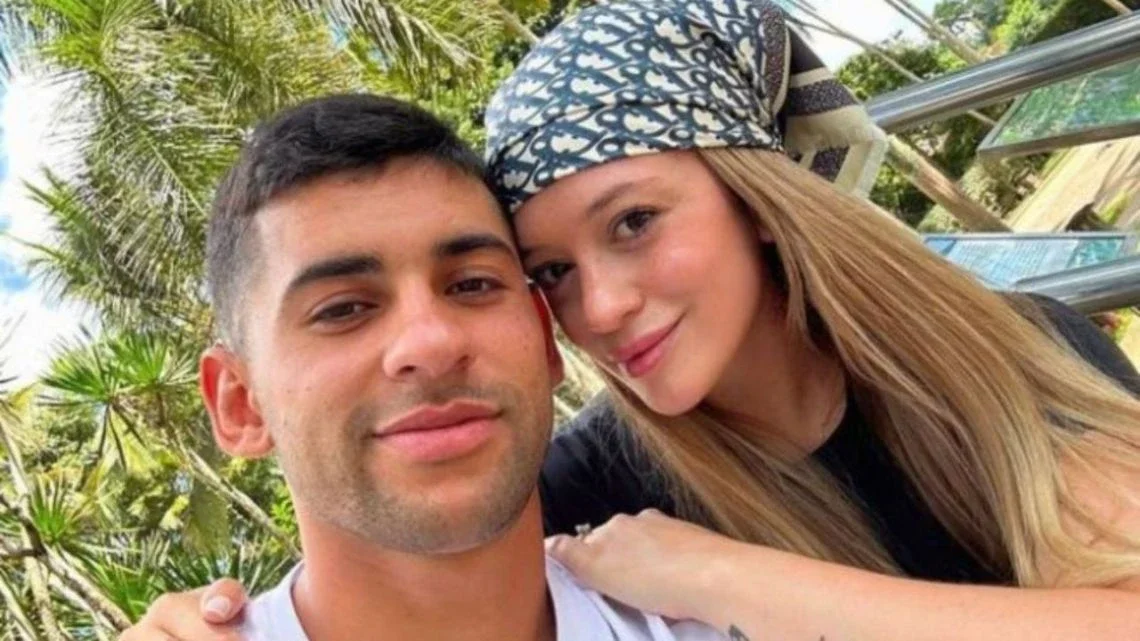 Karen Cavaller y Cristian Romero