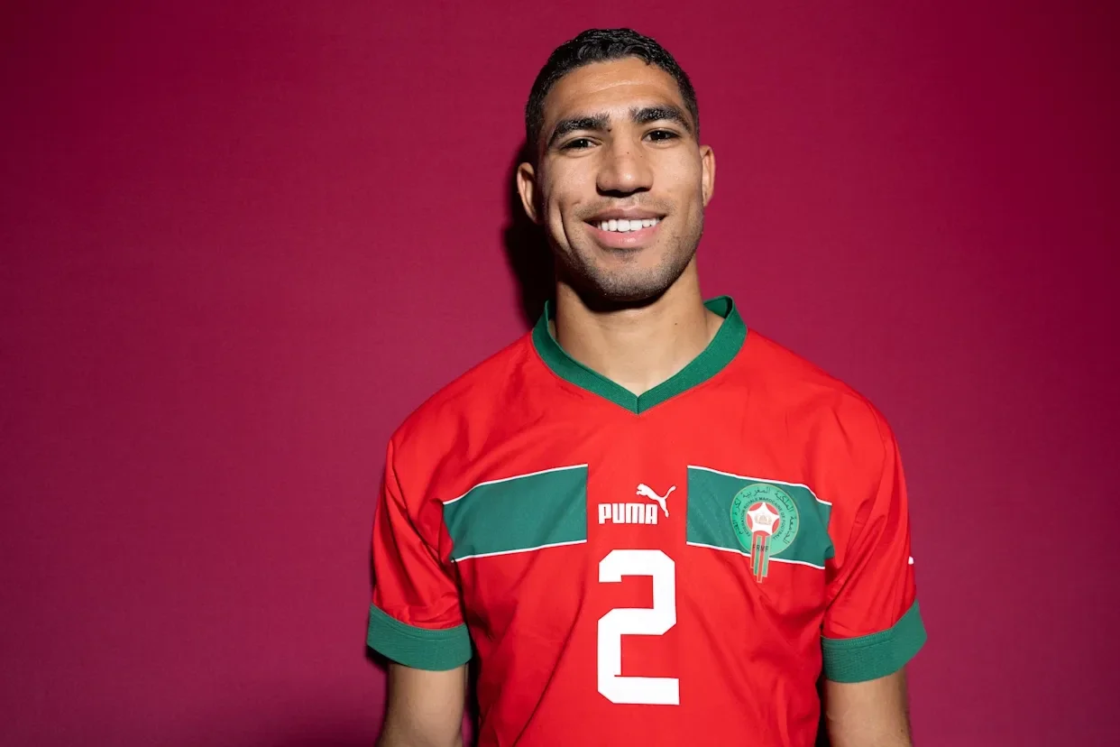 El futbolista marroquí Achraf Hakimi