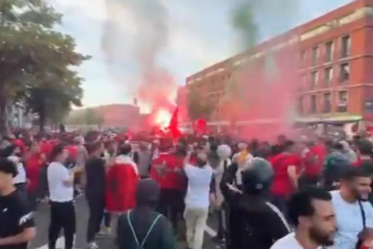 Europa invadida: marroquíes protagonizaron graves disturbios en Países Bajos tras la clasificación a 8vos del Mundial