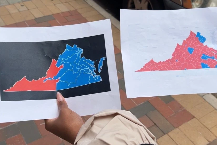 Justice: The Supreme Court of Virginia overturned the Democratic referendum that annulled Republican districts