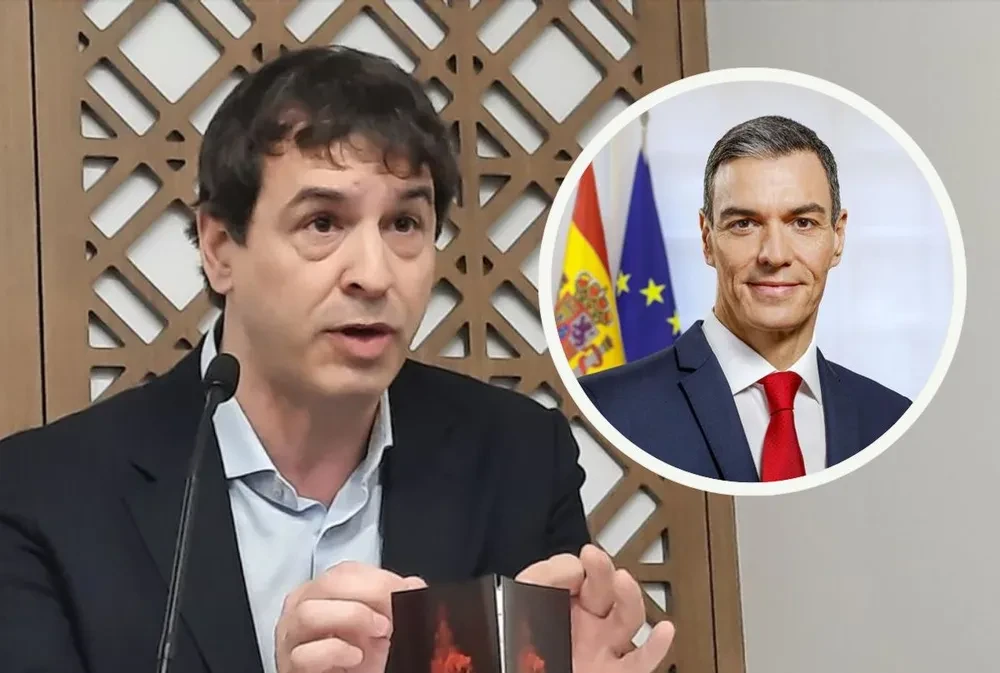 Pedro Sánchez y David Sánchez.