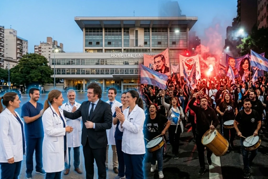 “Los héroes del Garrahan”: El Gobierno de Milei destacó a los médicos que sufrieron las protestas del kirchnerismo