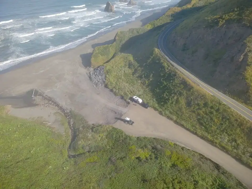 The coast of California