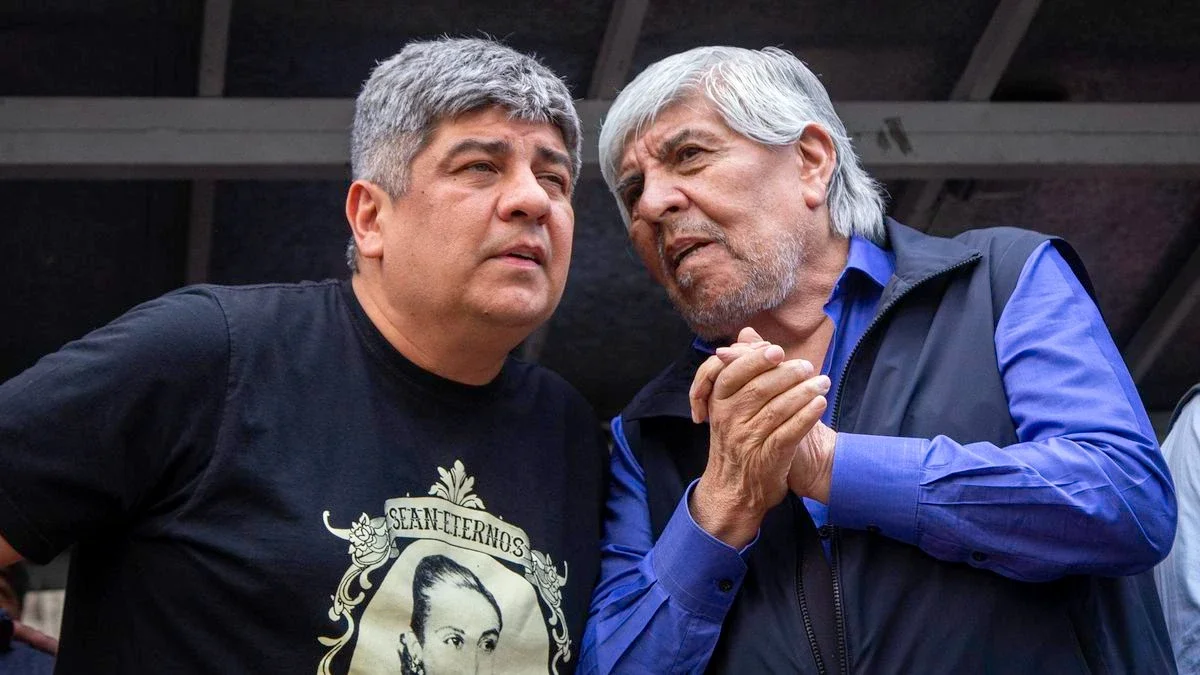 Pablo and Hugo Moyano.