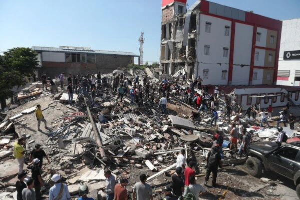 Earthquake in Colombia