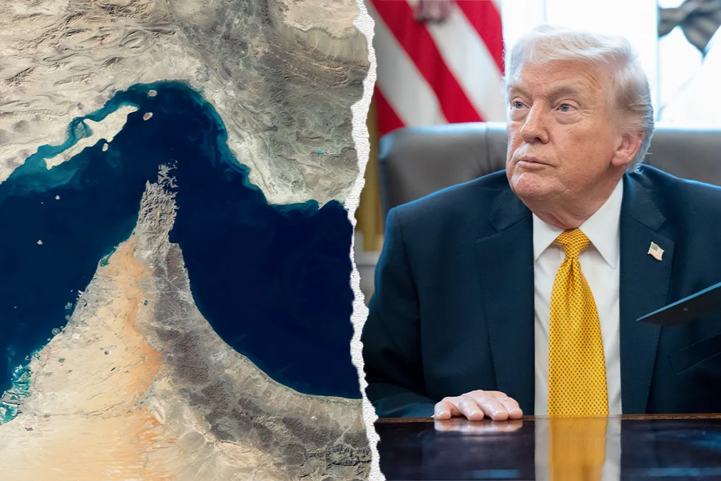 After attacking ships in the Strait of Hormuz, Trump reiterated that the Iranian regime “cannot blackmail” the United States